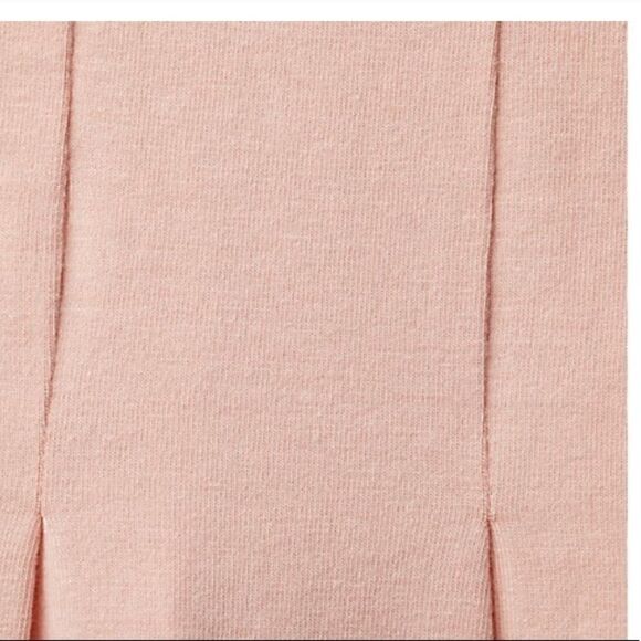 AnyBody Cozy Knit Seamed Scoop Neck Tee Faded Plum - Picture 4 of 10